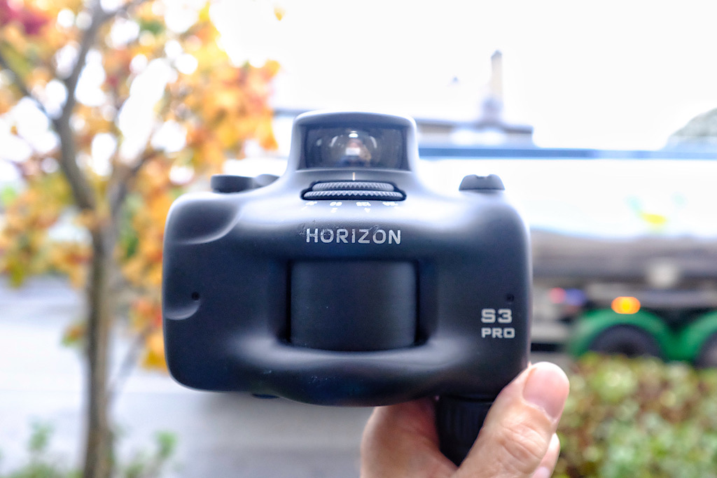 Horizon S3 Pro. Swing-lens panoramic film camera