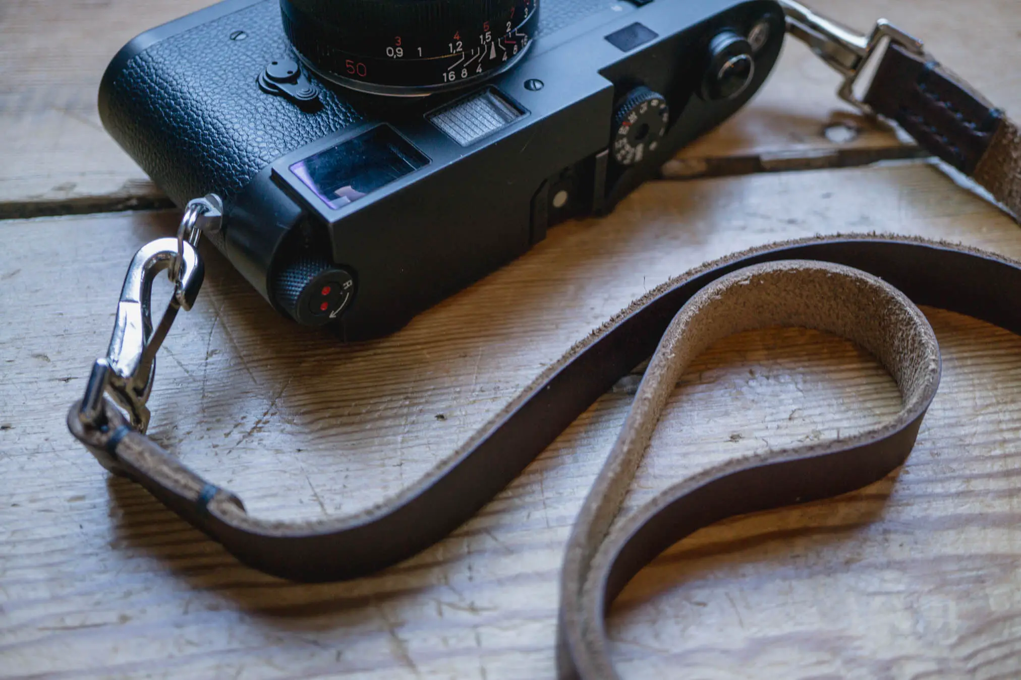 ADJUSTABLE - Leather Camera Strap – 595strapco
