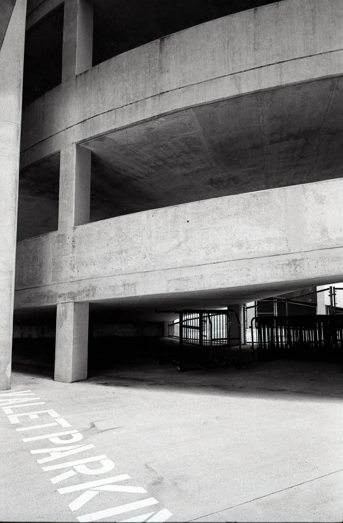 Parking Garage Leica M6 400tx Elmarit 28