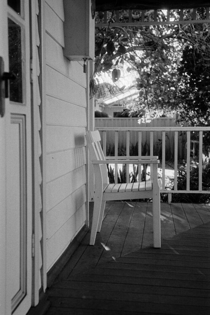 Chair on a verandah