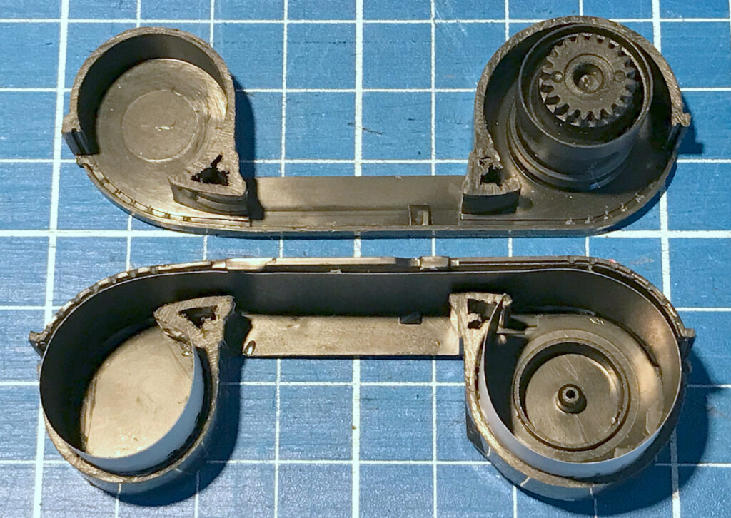 Modified cartridge components.