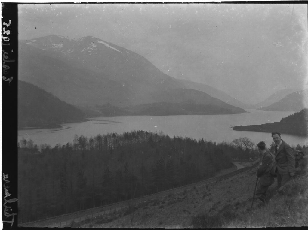 Historical image of Thirlmere in the English Lake District.