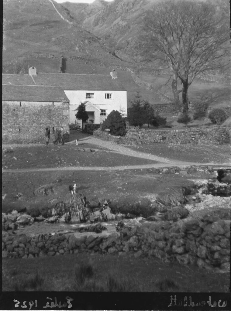 Historical image of Watendlath in the English Lake District.