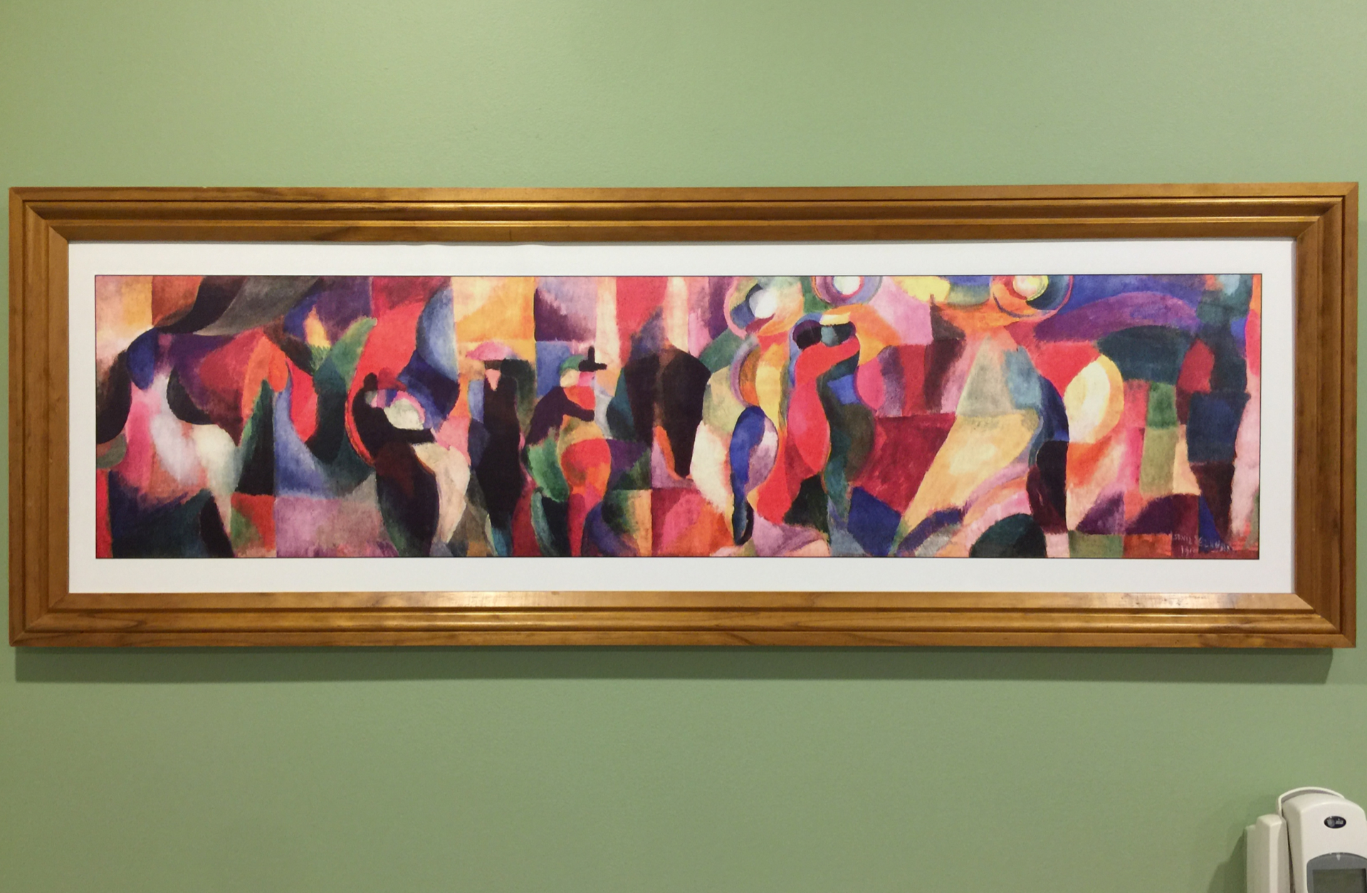 Sonia Delaunay's painting "Le Bal Bullier"