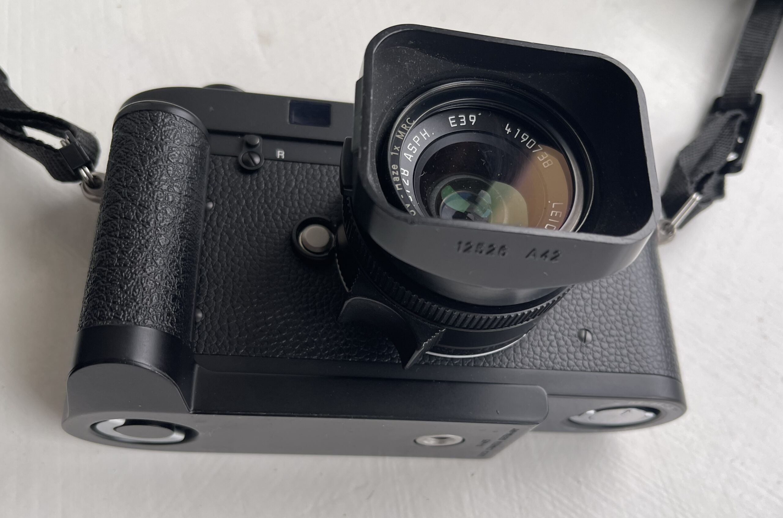 Leica MA with 14405 Handgrip attached