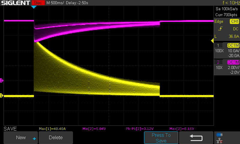 SB 104 battery burst