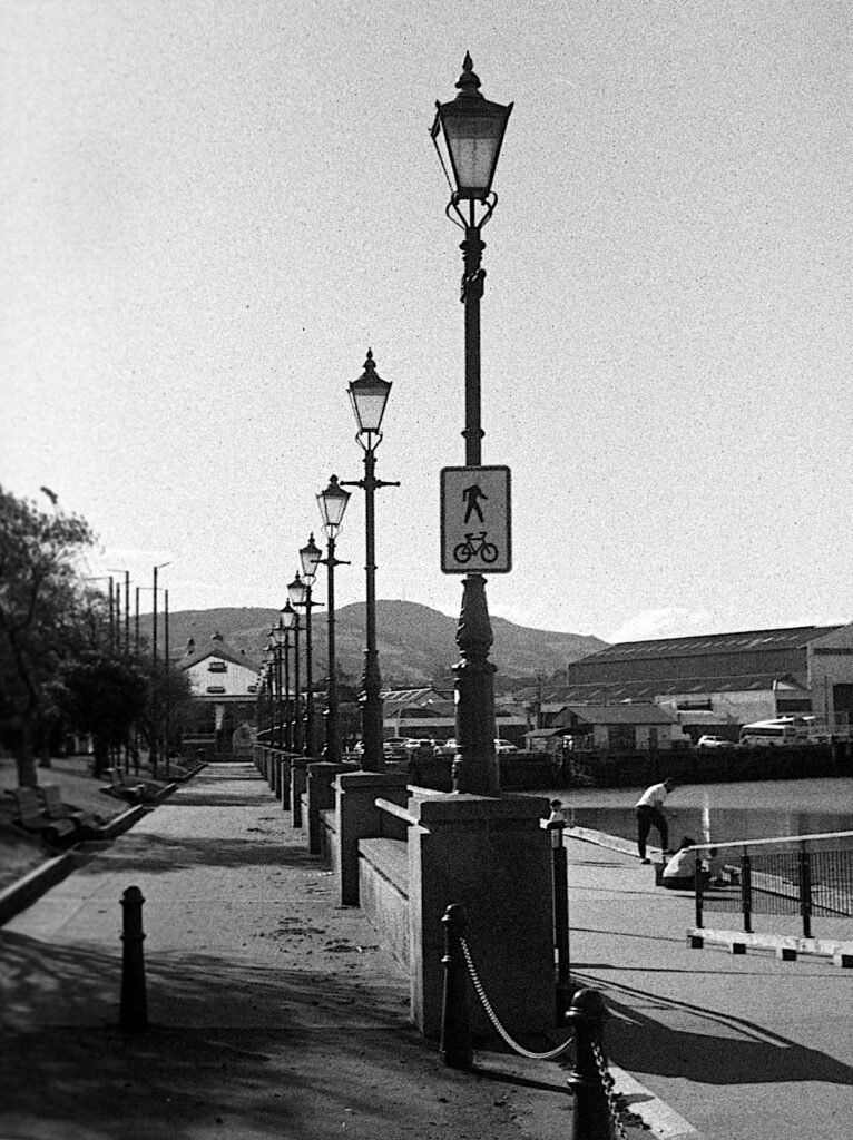 Dunedin port walkway.