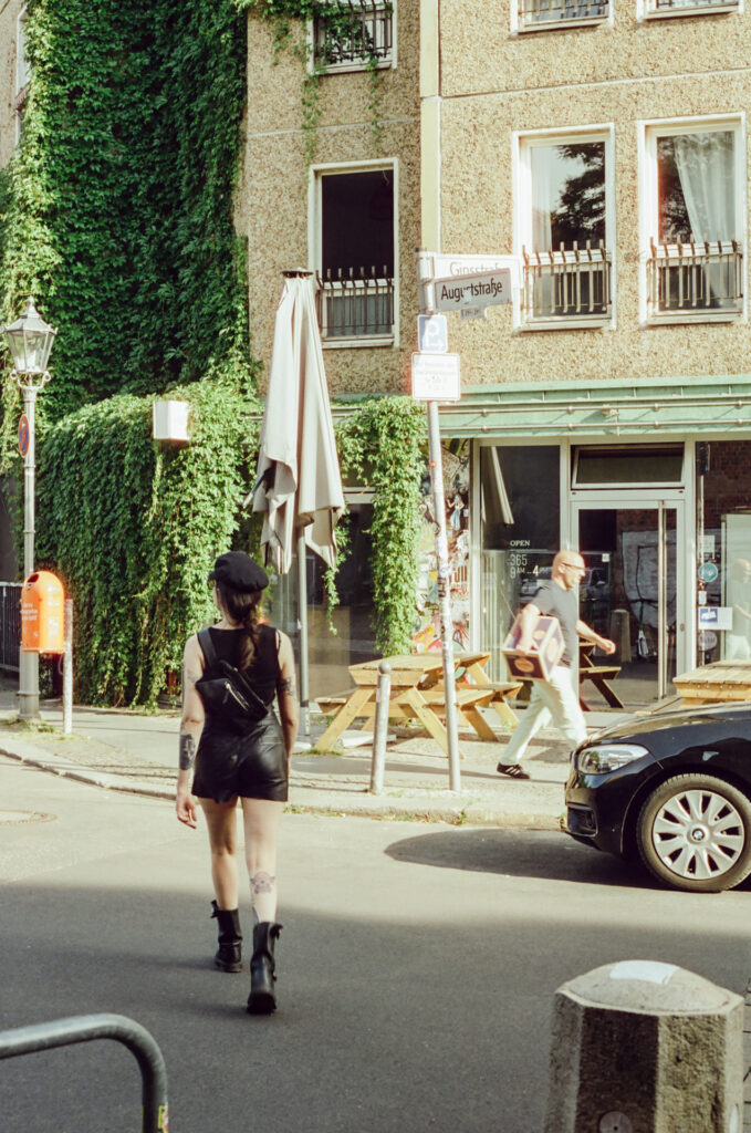 A street scene in Berlin