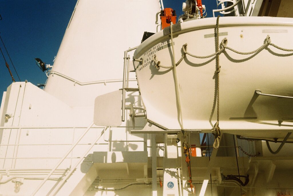 Detail of lifeboat