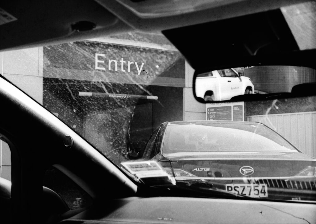 Waiting for the car wash - the best camera etc...