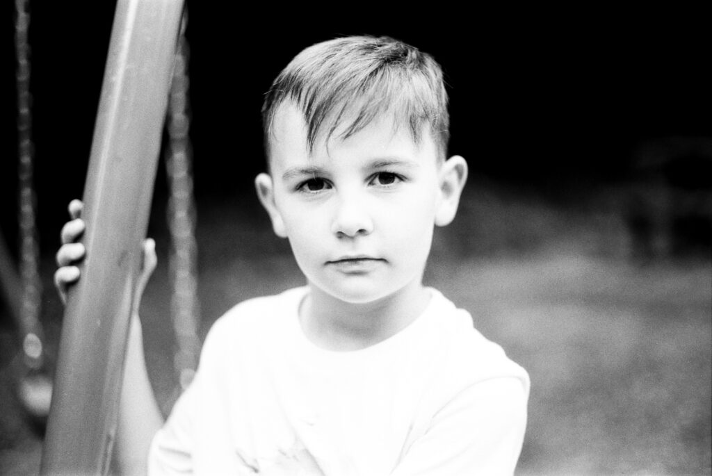 Boy on playground