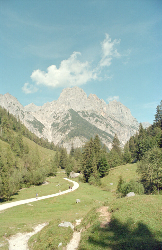 Panorama at the Berchtesgaden National Park