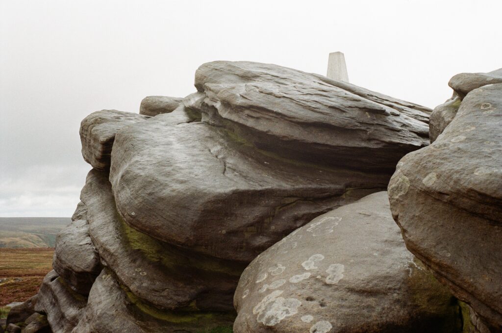 Back Tor Trig Pillar Derwent Edge