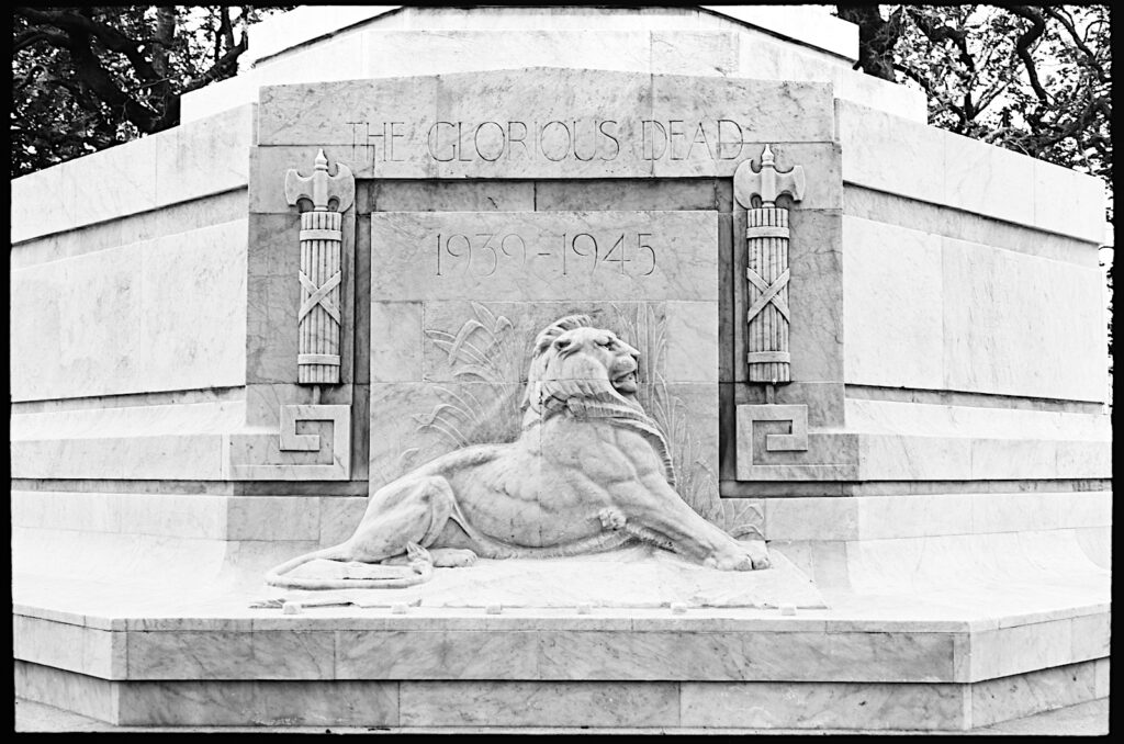 Base of Cenotaph.