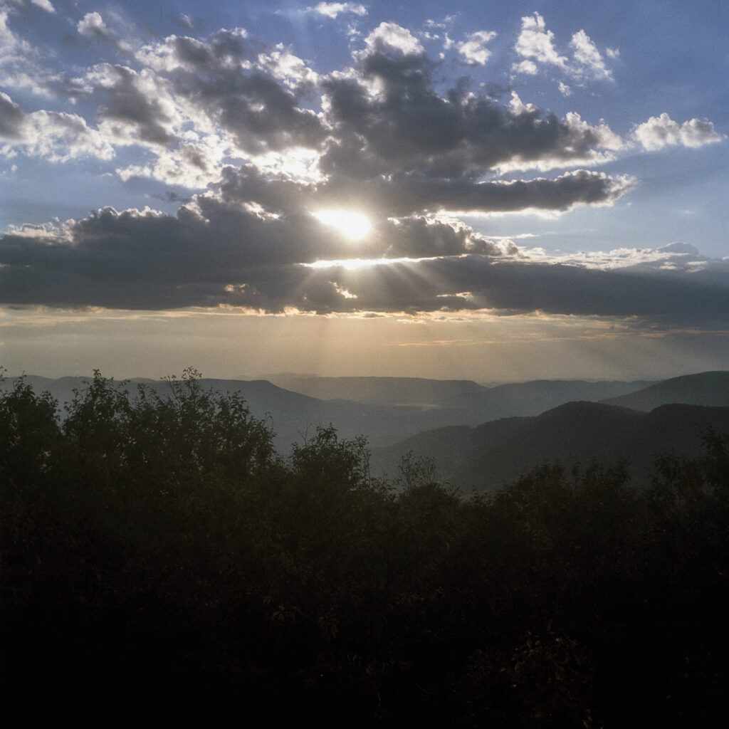 View from top of Bald Knob