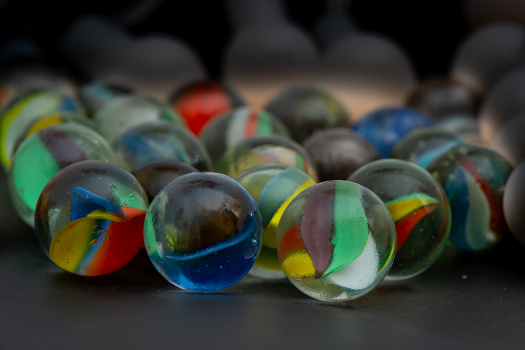 Group of marbles