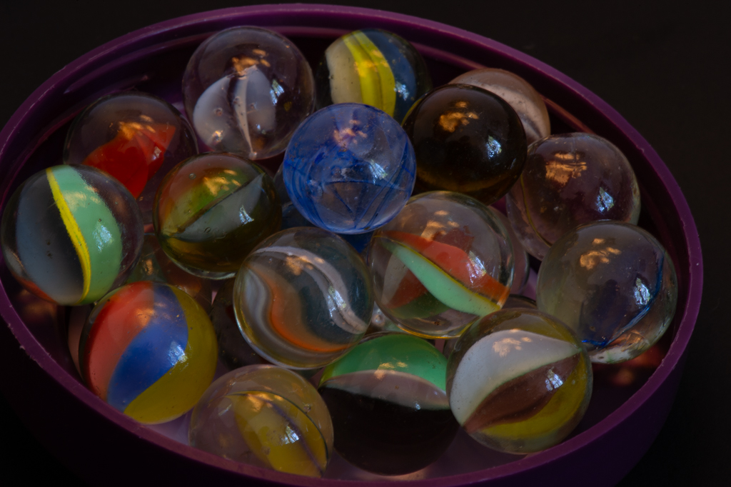 Group of marbles