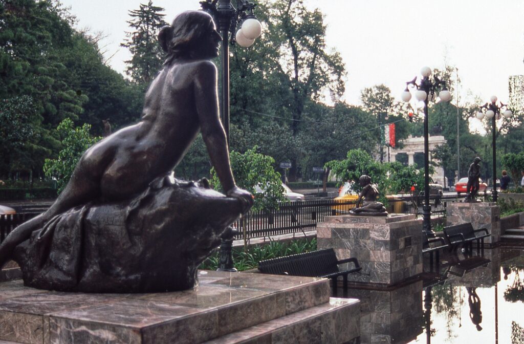 La Alameda Central, in  México City,