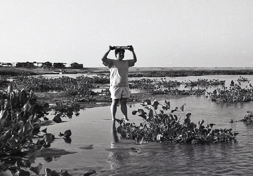 My friend Bob, who invited me to visit his beach house in Tetitlán, Gro.Mexico, in 1993.