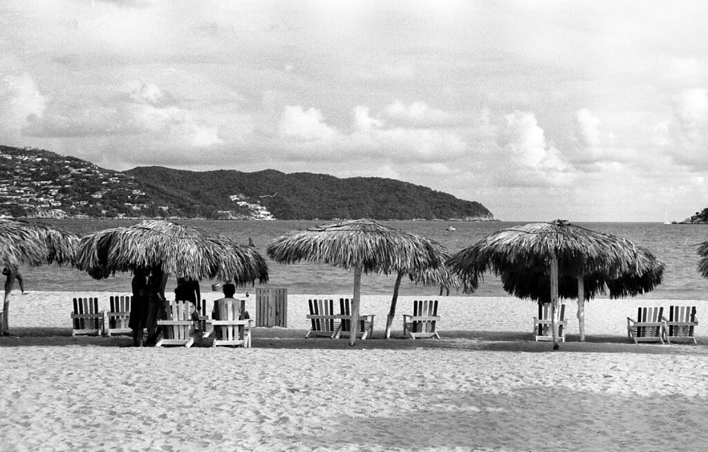 The Beach in Acapulco Bay, Gro, Mexico. 1992