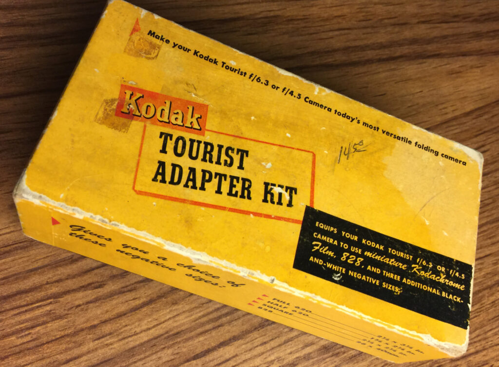 Kodak Tourist Adapter Kit box