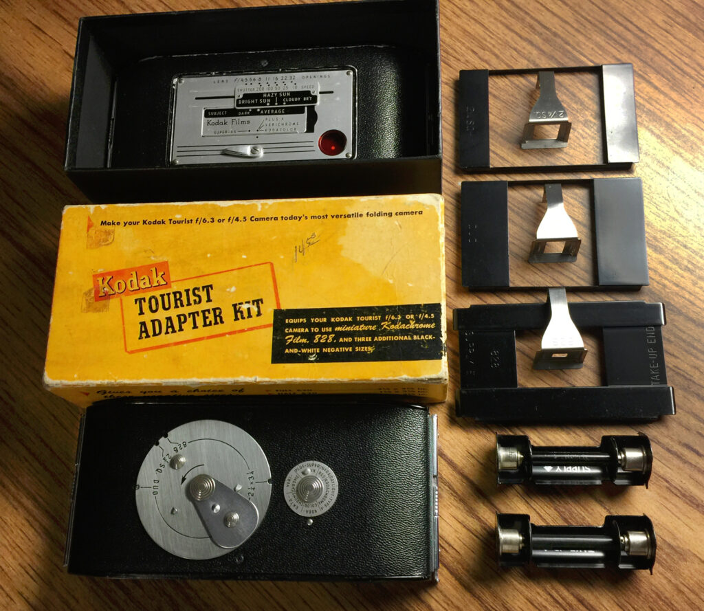 Kodak Tourist Adapter Kit contents