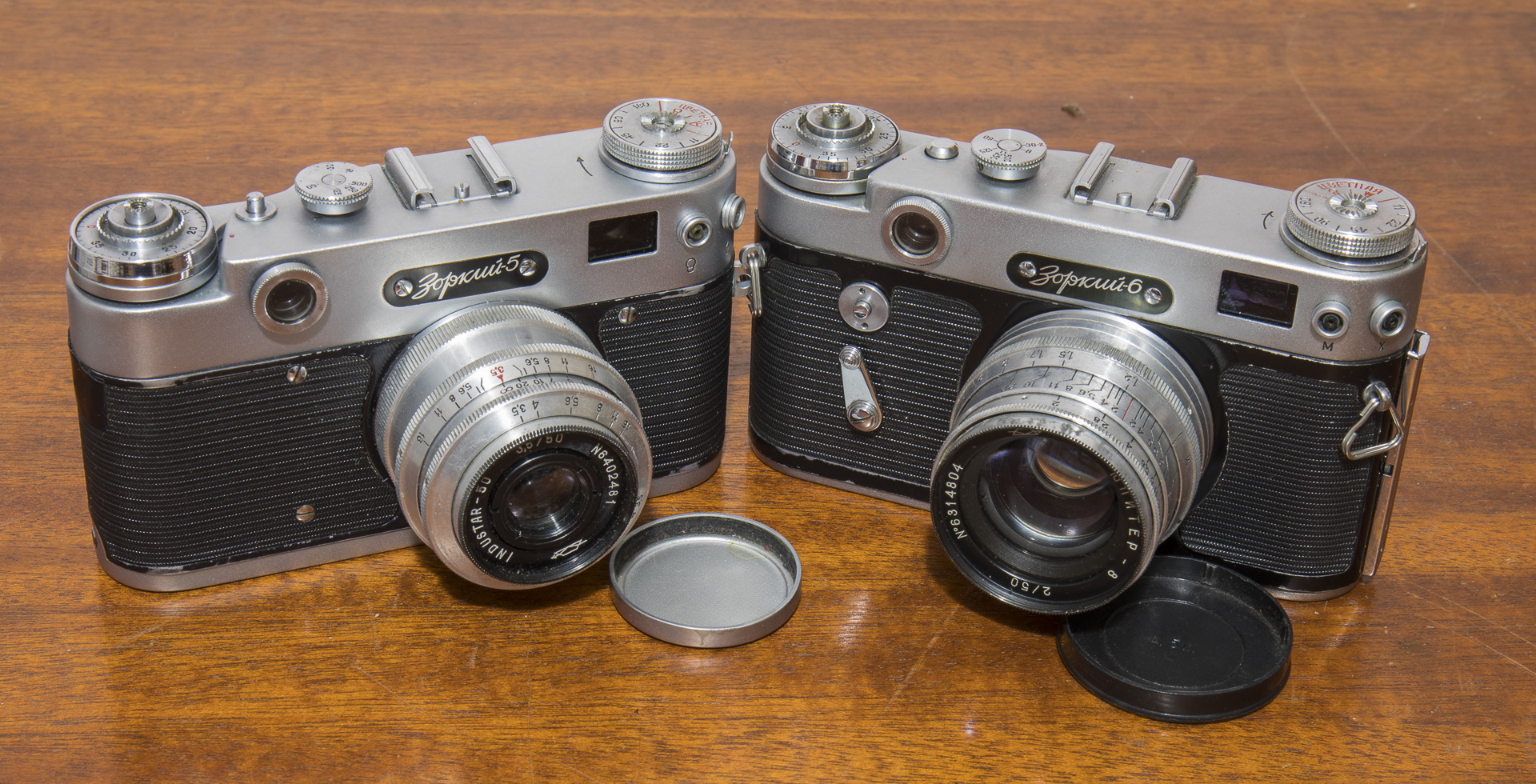 Zorki 5 & 6 rangefinder cameras