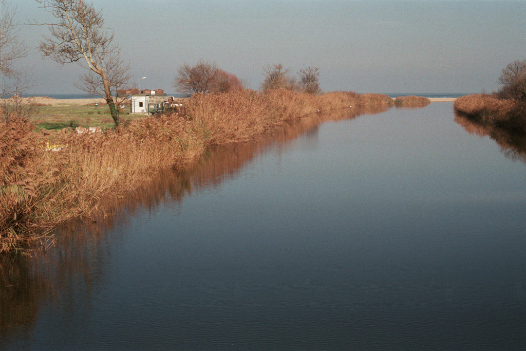 River meets the Black Sea