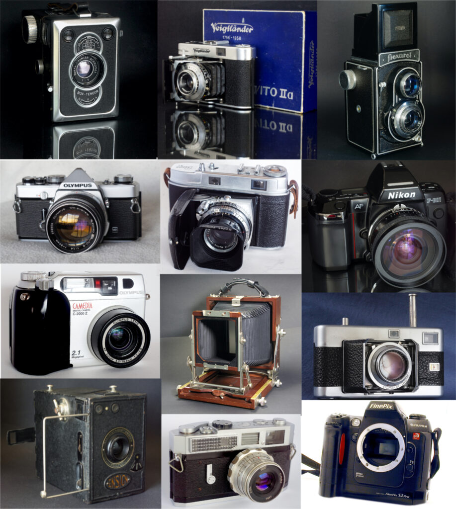 Some of the cameras I have enjoyed over the years.