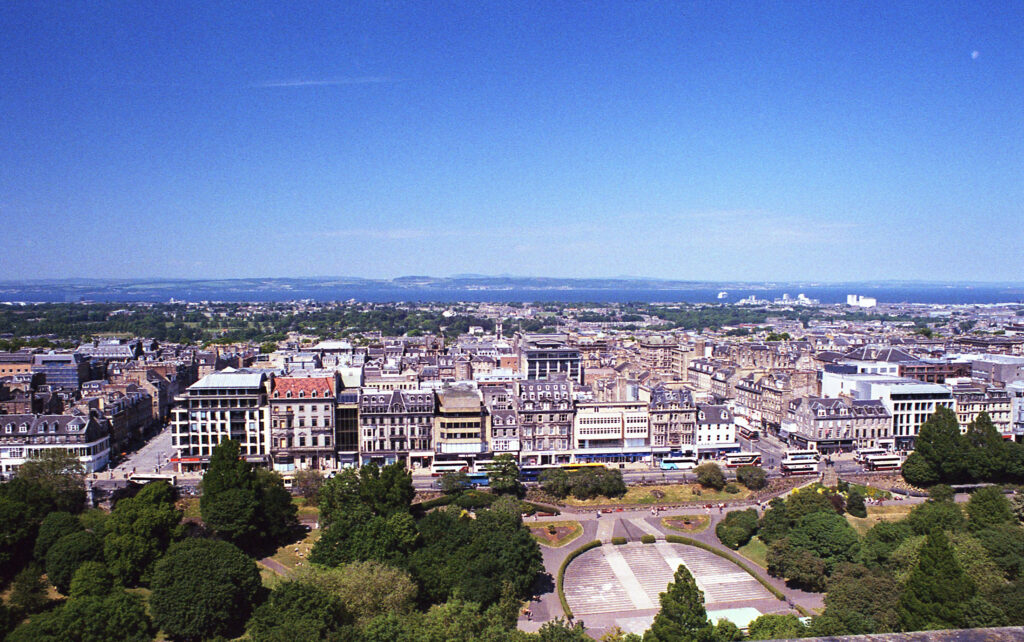 View of Edinburgh, Scotland