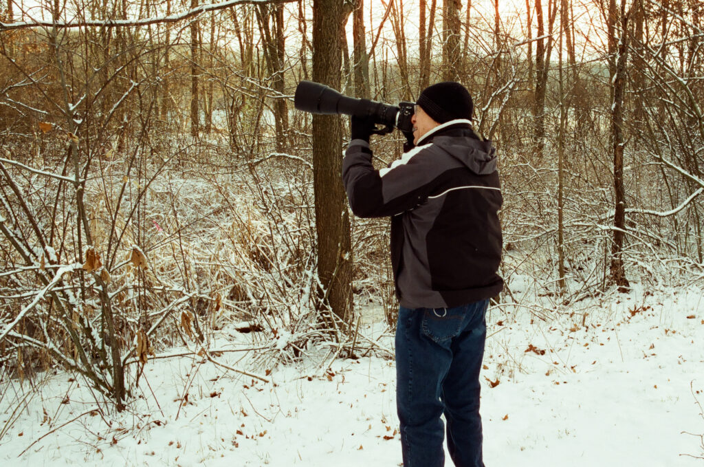 Jim with his camera