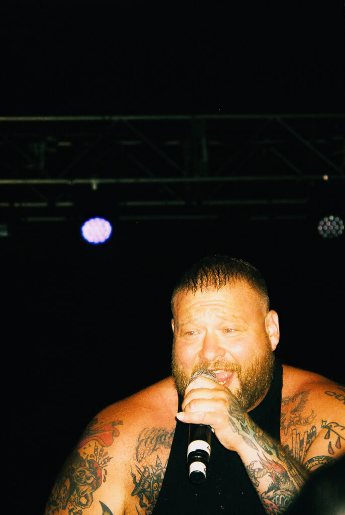 Action Bronson performing at the NBA Leather Tour 2022