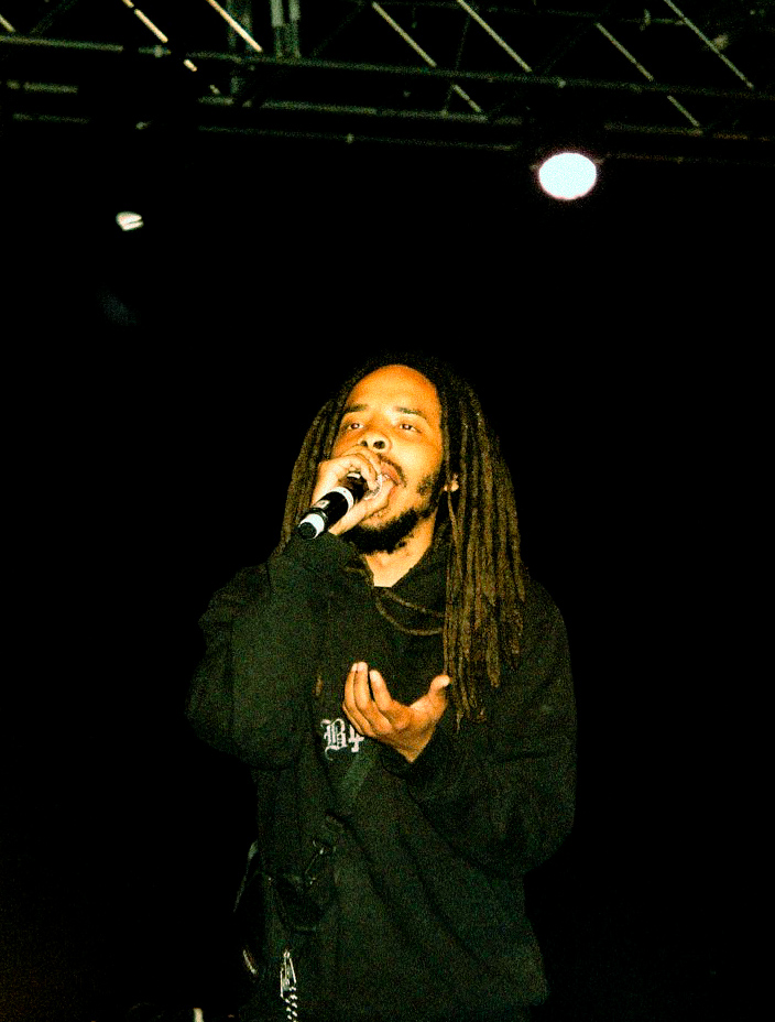 Earl Sweatshirt at the NBA Leather Show 2022 in Birmingham, UK