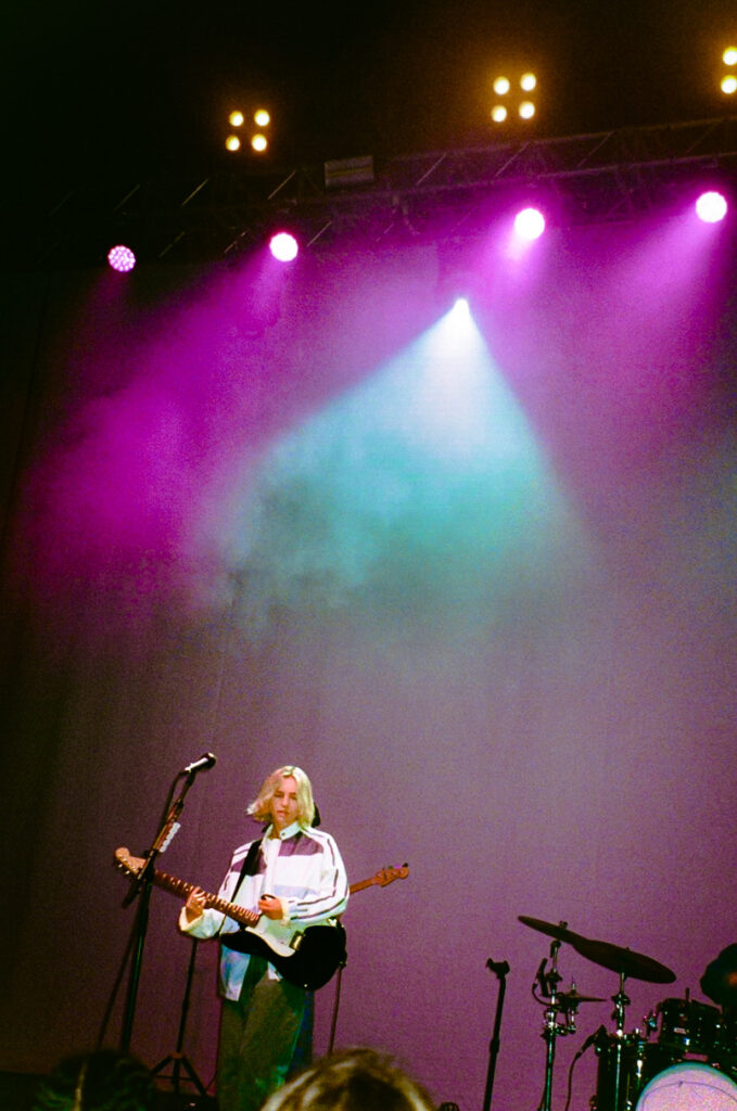 'The Japanese House' performing on her 2024 tour in Birmingham, UK.