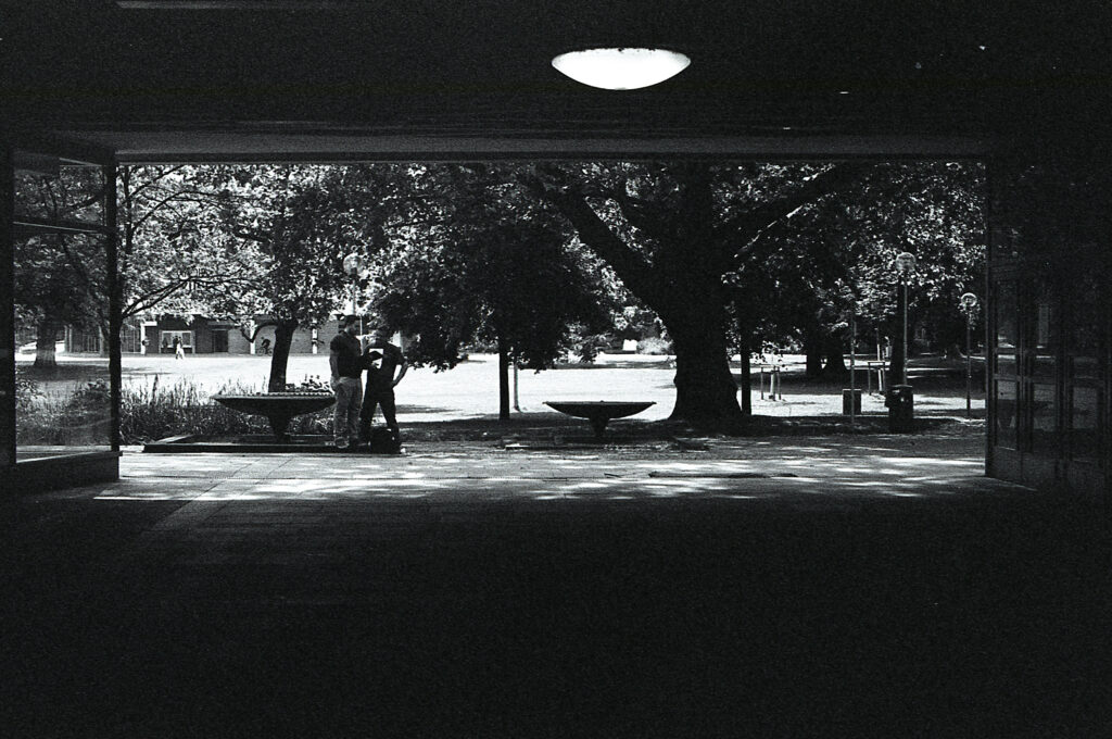 Tunnel to park