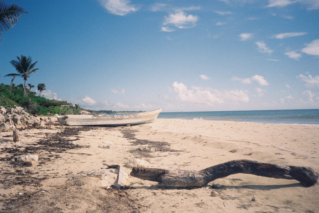 Boat on beach