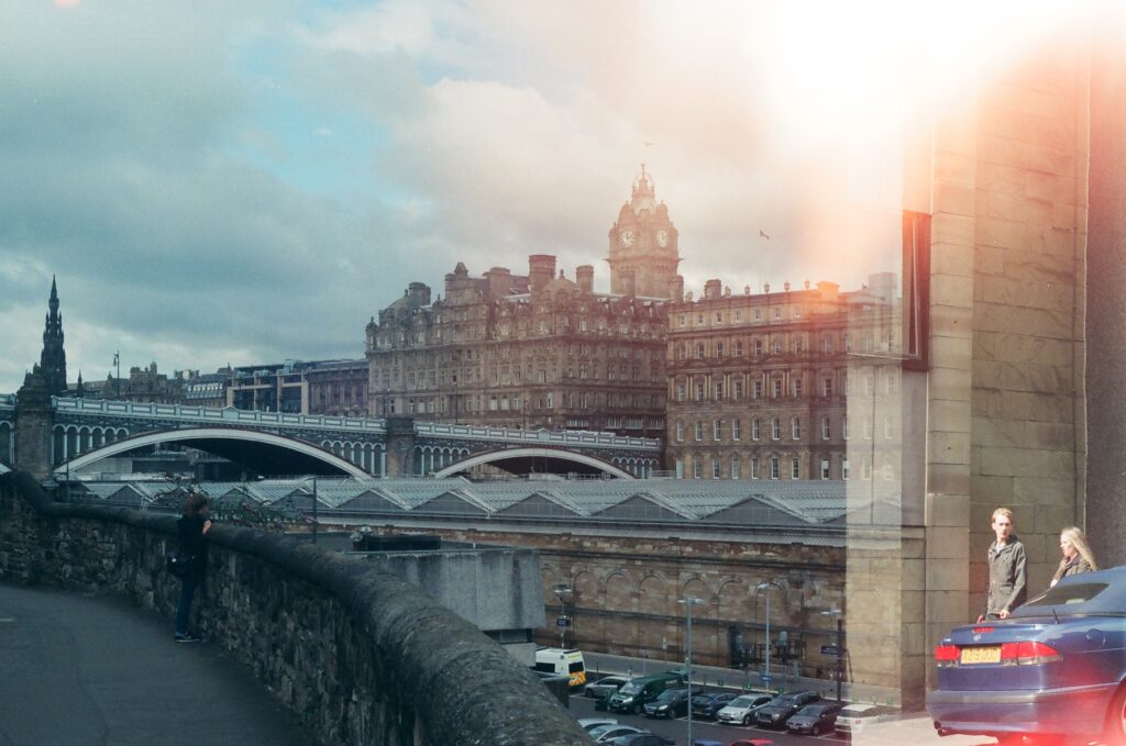 Accidental multiple exposures. Edinburgh 2014